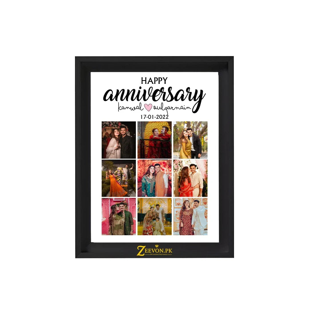 Customized Anniversary Frame