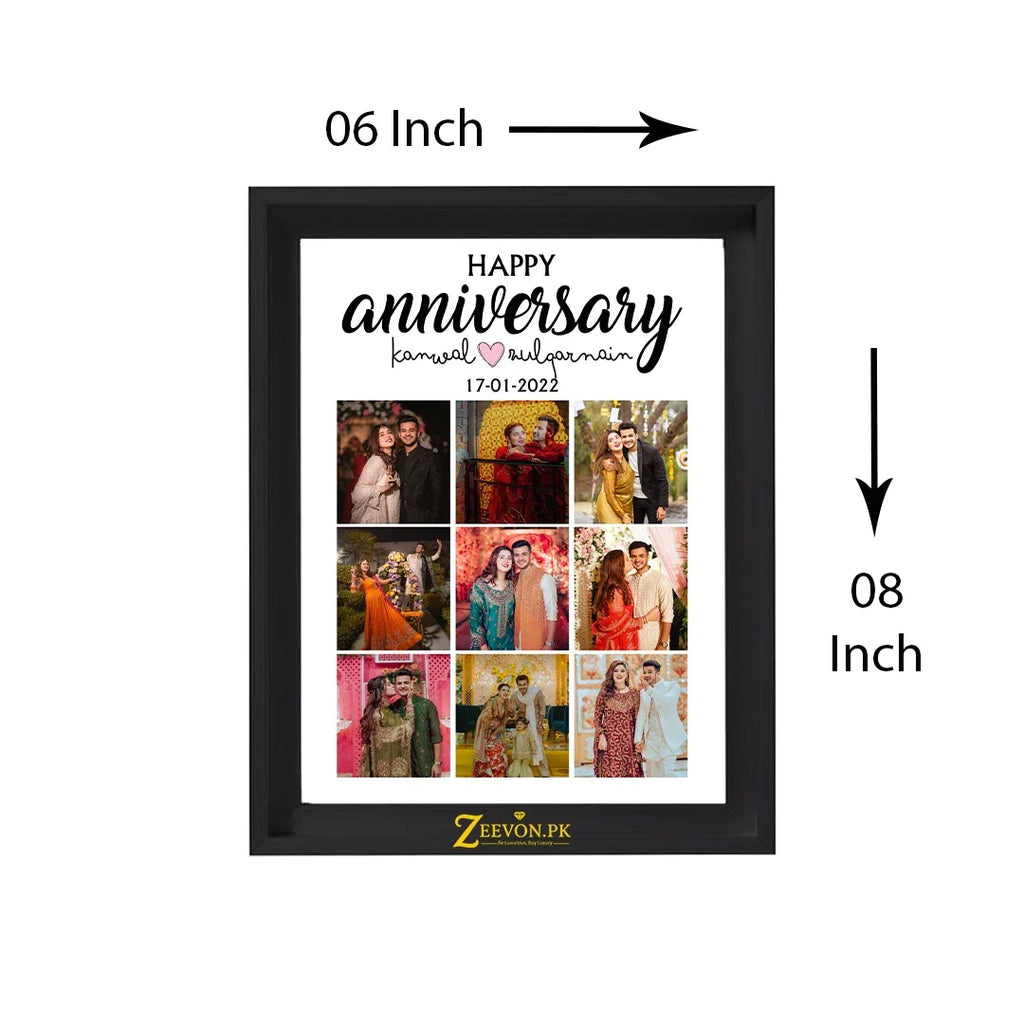Customized Anniversary Frame