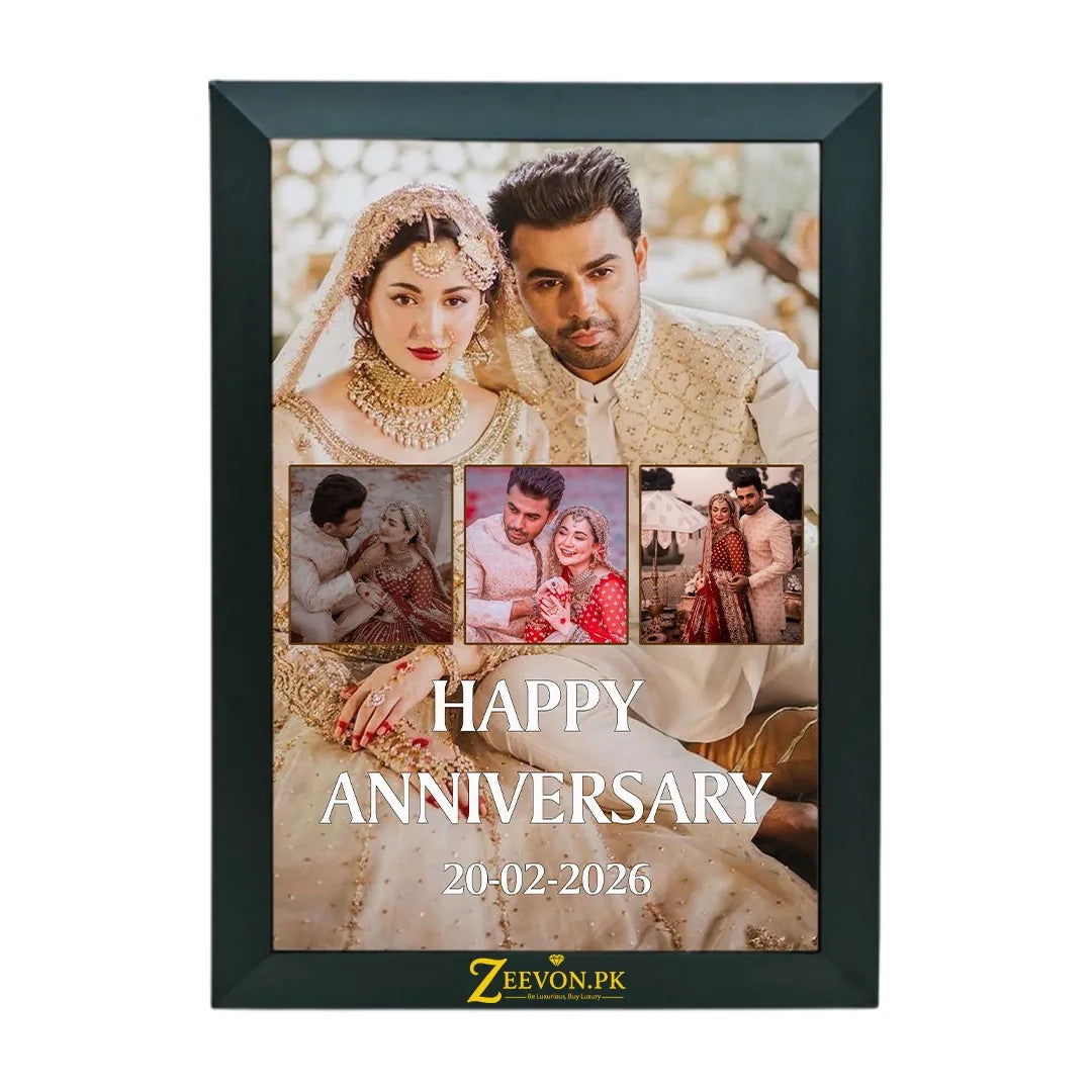 Customized Anniversary Frame