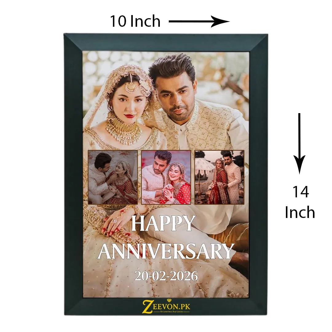 Customized Anniversary Frame