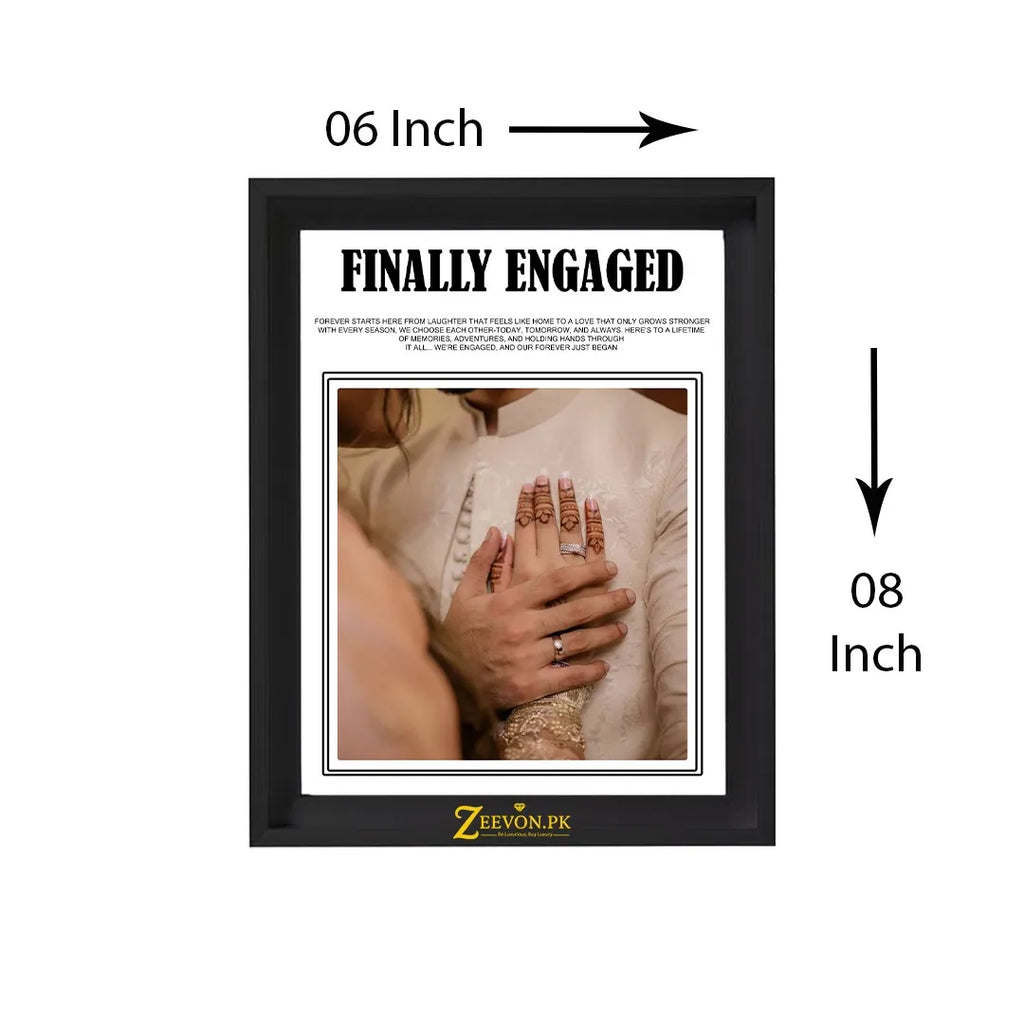Customized Engagement Frame