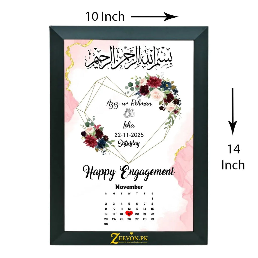 Customized Engagement Frame