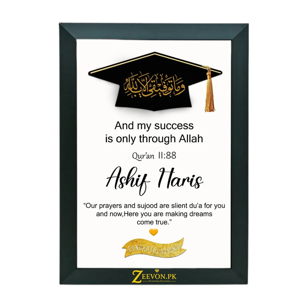 Customized Graduation Frame