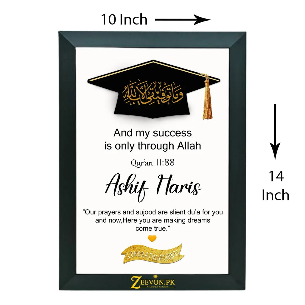 Customized Graduation Frame