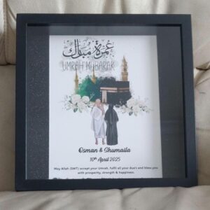 Faithful Milestone Hajj Frame