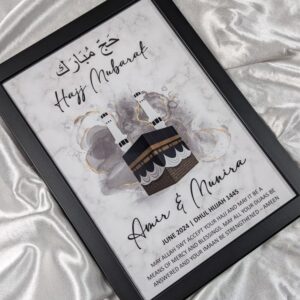 Spiritual Journey Hajj Frame